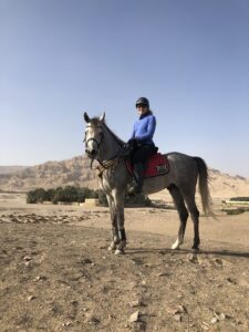 Riding in Egypt